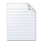 Plain Text File Icon