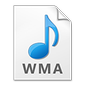 Windows Media Audio File Icon